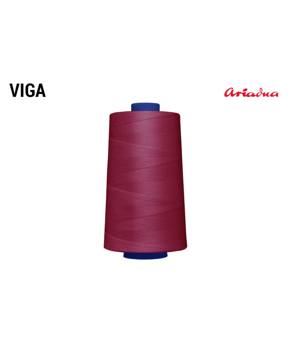 NÄHFÄDEN VIGA 120 WEINROT 0228 5000 MB