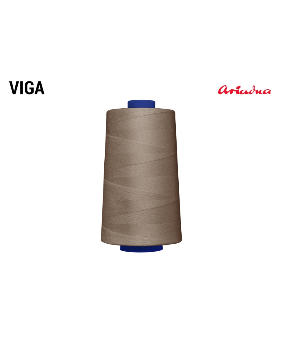 NÄHFÄDEN VIGA 120 GRAU 1428 5000 MB