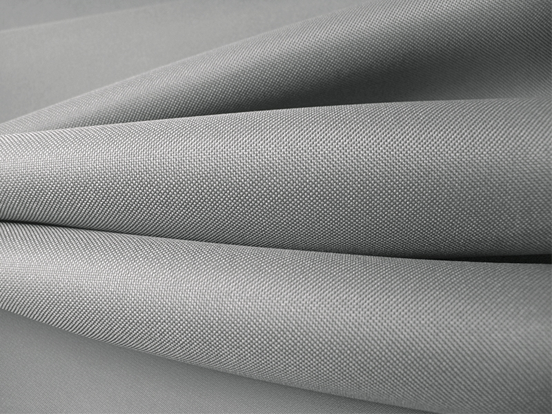 Polyester fabric premium 600d*300d waterproof pvc-d covered grey 119 150 cm 50 mb