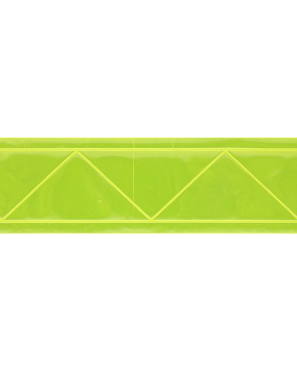 Reflective webbing tape triangles&nbsp50 mm yellow  neon&nbsp50  mb