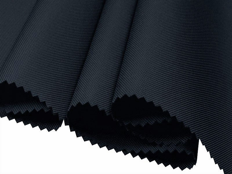 Polyester fabric Oxford 600d pu*2 waterproof (117) navy blue 160 cm