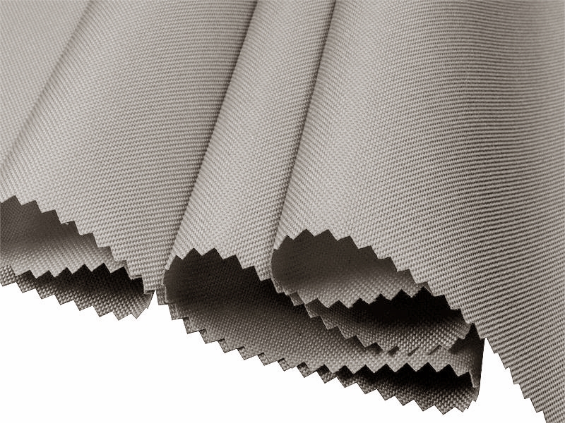 Polyester fabric Oxford 600d pu*2 waterproof (119) grey 160 cm