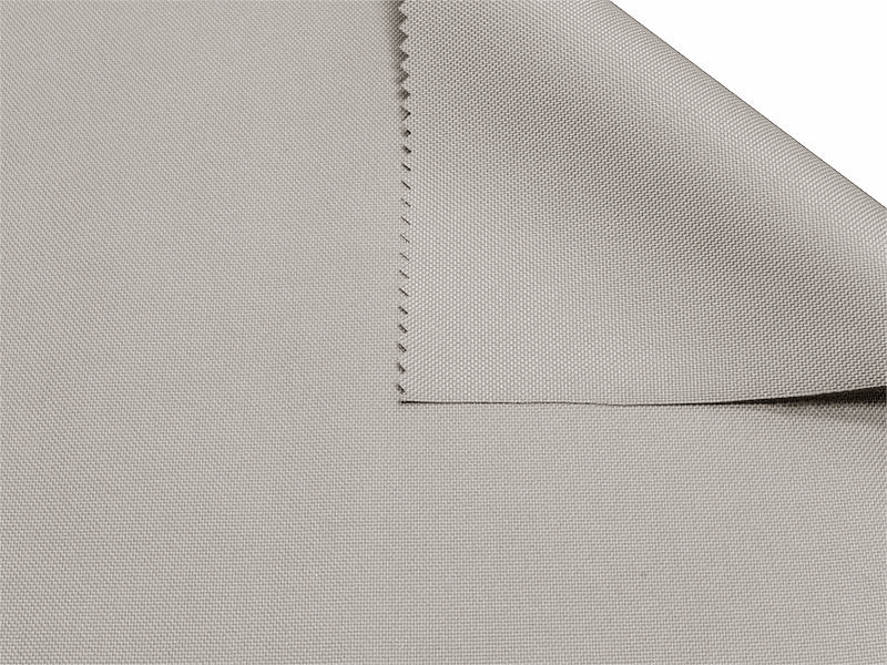 Polyester fabric Oxford 600d pu*2 waterproof (119) grey 160 cm
