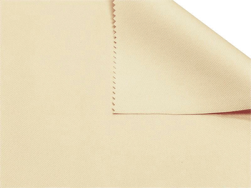 Polyester fabric Oxford 600d pu*2 waterproof (122) light beige 160 cm