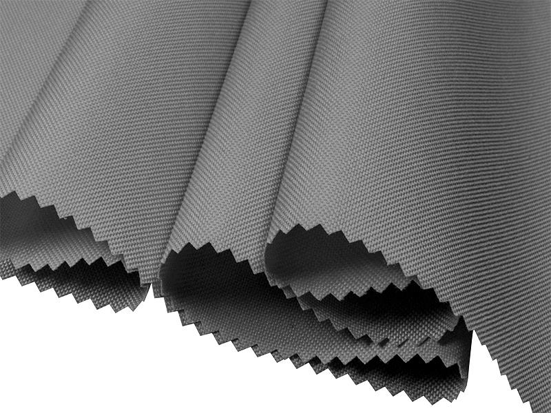 Polyester fabric Oxford 600d pu*2 waterproof (134) grey 160 cm