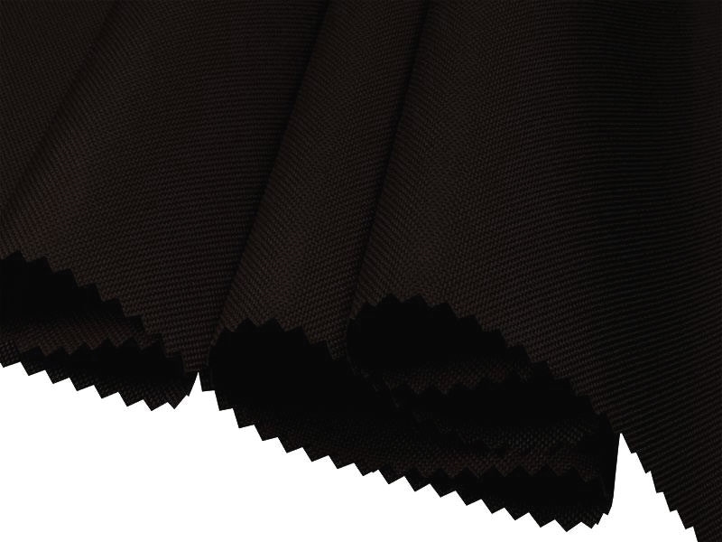 Polyester fabric Oxford 600d pu*2 waterproof (141) dark brown 160 cm