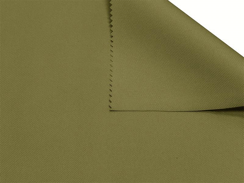 Polyester fabric Oxford 600d pu*2 waterproof (170) olive green 160 cm