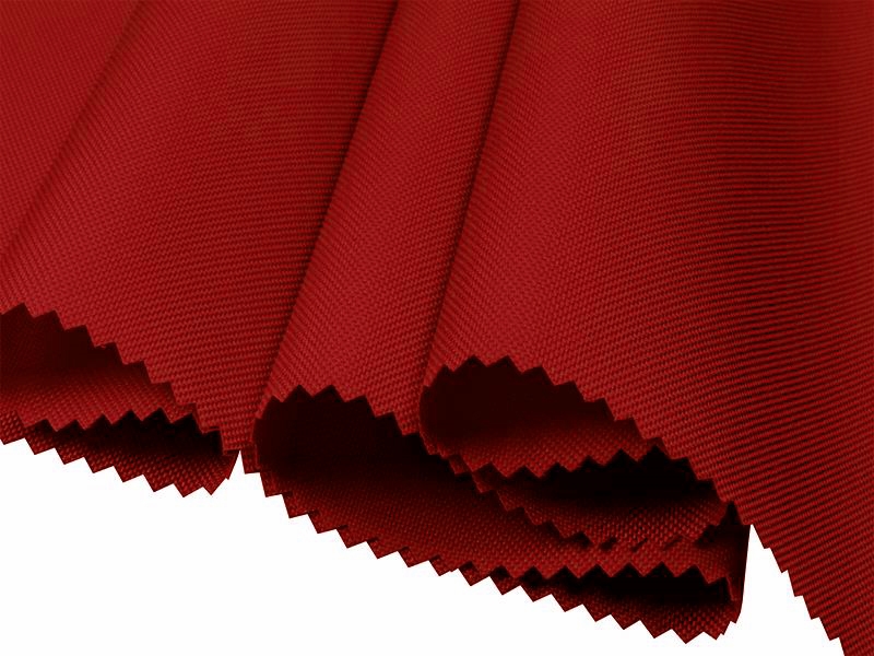 Polyester fabric Oxford 600d pu*2 waterproof (171) red 160 cm