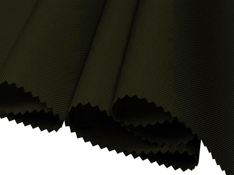 Polyester fabric Oxford 600d pu*2 waterproof (173) khaki 160 cm
