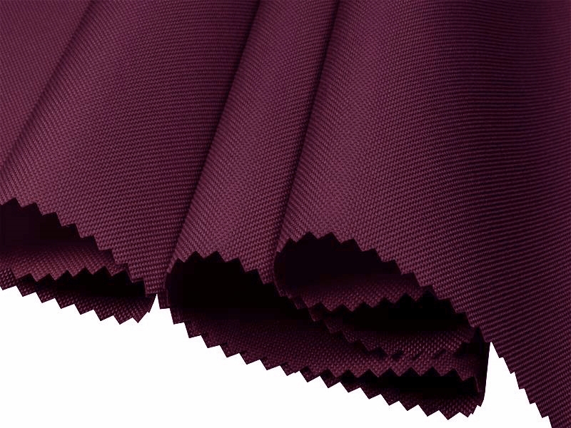 Polyester fabric Oxford 600d pu*2 waterproof (174) purple 160 cm