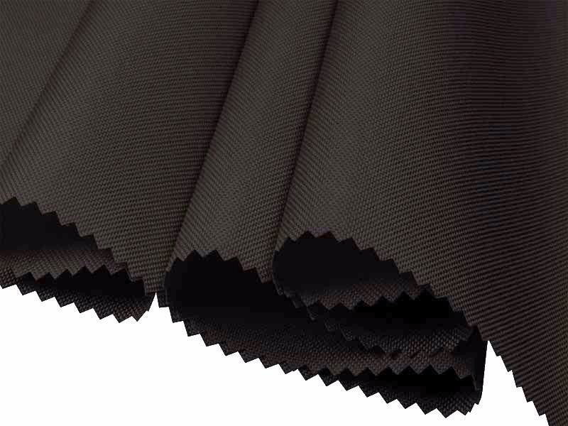 Polyester fabric Oxford 600d pu*2 waterproof (306) dark grey 160 cm