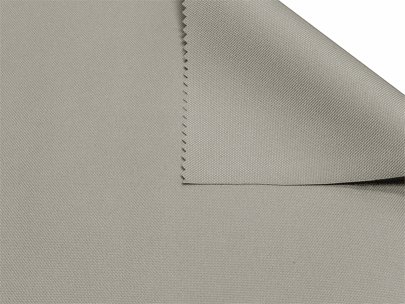 Polyester fabric Oxford 600d pu*2 waterproof (336) light grey 160 cm