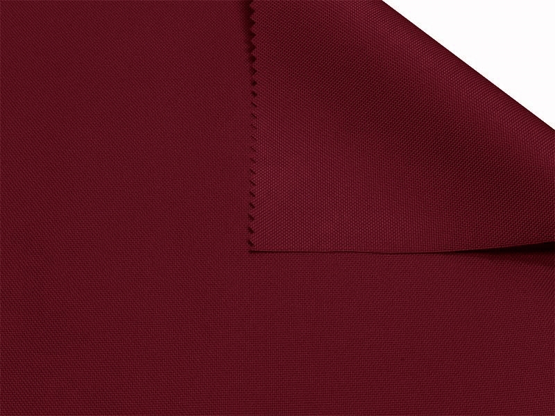 Polyester-stoff Oxford 600d pu-beschichtet (525) Rotwein 160 cm 50 lm