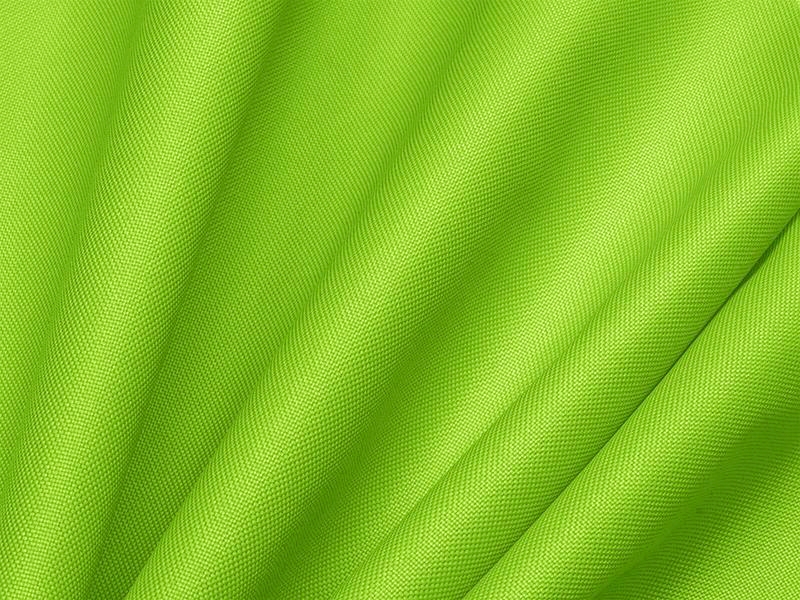 Polyester fabric Oxford 600d pu*2 waterproof (1001) neon green 160 cm