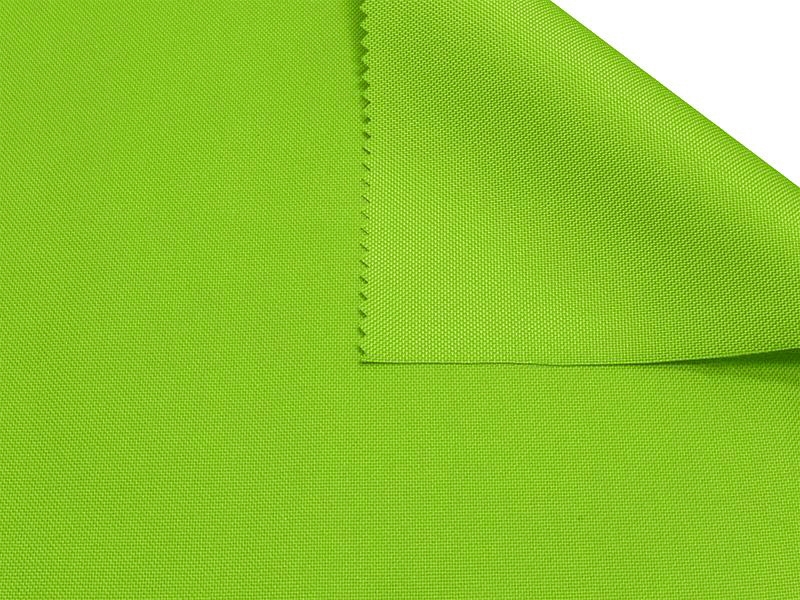 Polyester fabric Oxford 600d pu*2 waterproof (1001) neon green 160 cm