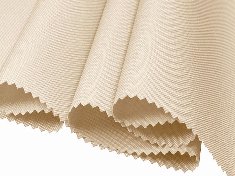 Polyester fabric Oxford 600d pu*2 waterproof (031) light beige 160 cm