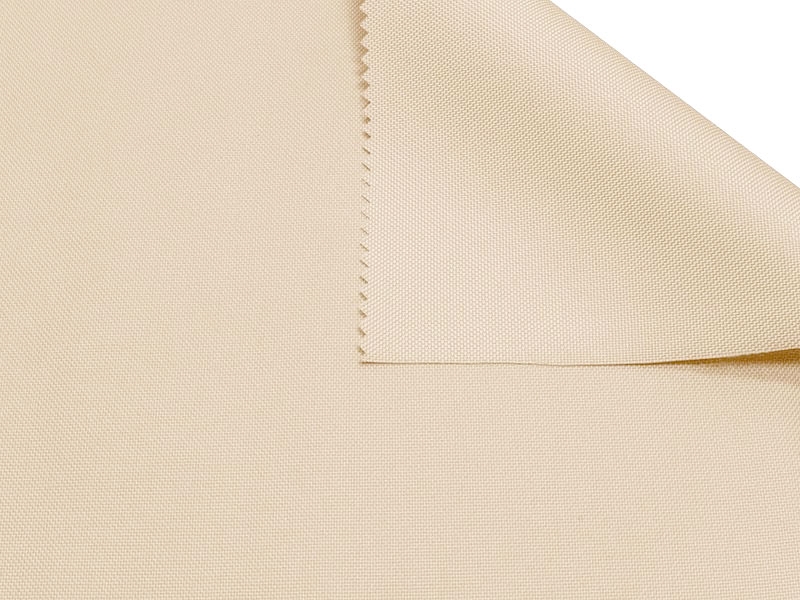 Polyester fabric Oxford 600d pu*2 waterproof (031) light beige 160 cm