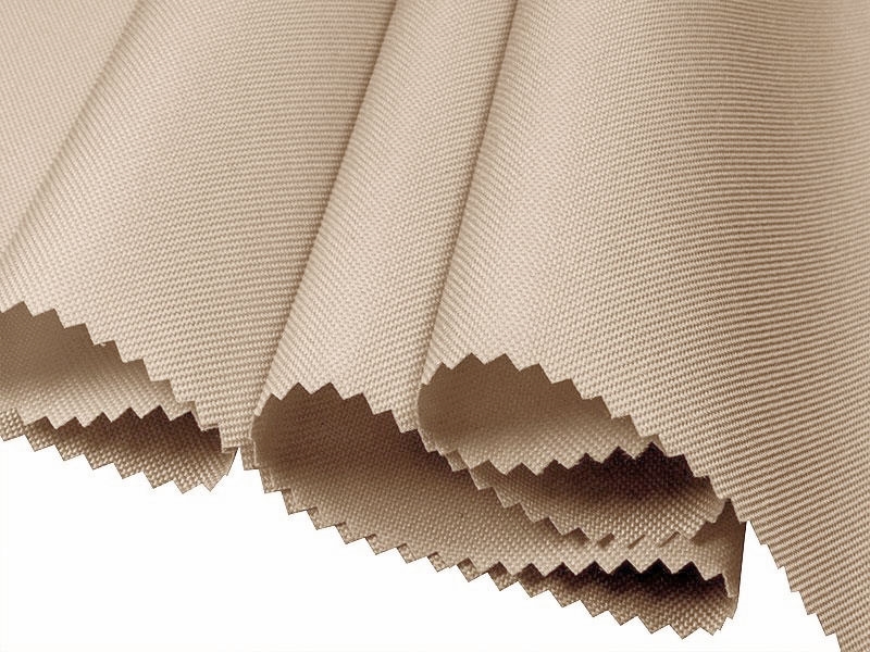 Polyester fabric Oxford 600d pu*2 waterproof (101) light beige 160 cm