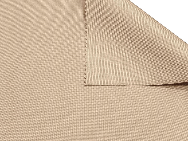 Polyester fabric Oxford 600d pu*2 waterproof (101) light beige 160 cm