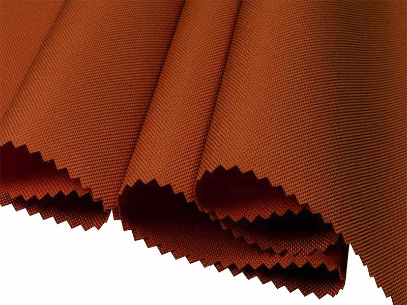Polyester fabric Oxford 600d pu*2 waterproof (102) ginger-red 160 cm