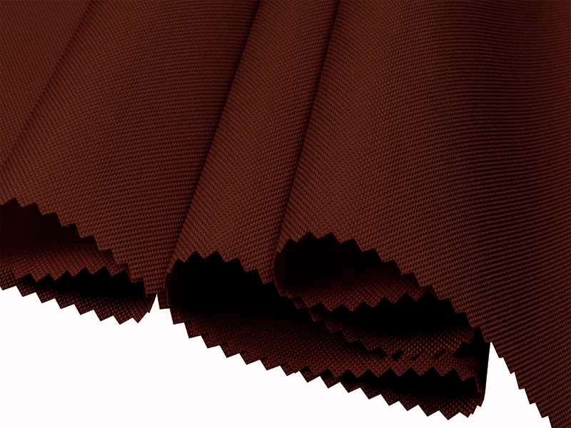 Polyester fabric Oxford 600d pu*2 waterproof (568) brown 160 cm