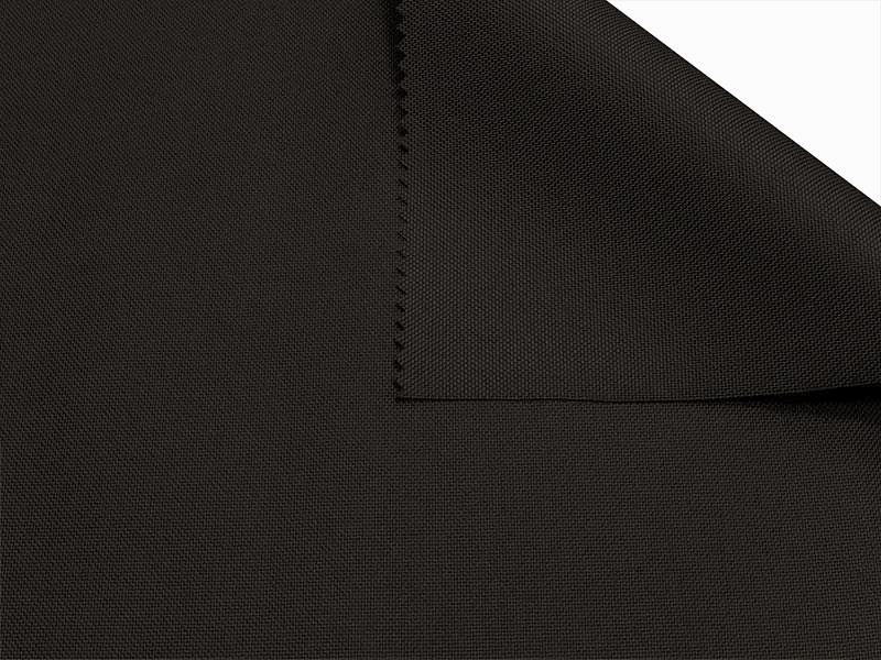 Polyester fabric Oxford 600d pu*2 waterproof (916) charcoal 160 cm