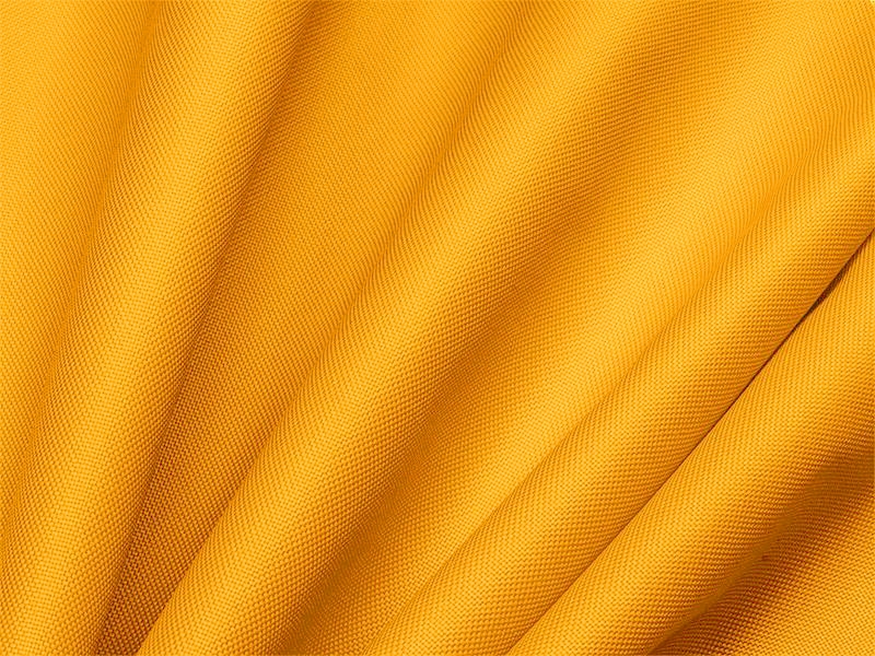 Polyester fabric Oxford 600d pu*2 waterproof (056) yellow 160 cm