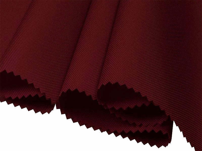 Polyester fabric Oxford 600d pu*2 waterproof (048) claret 160 cm