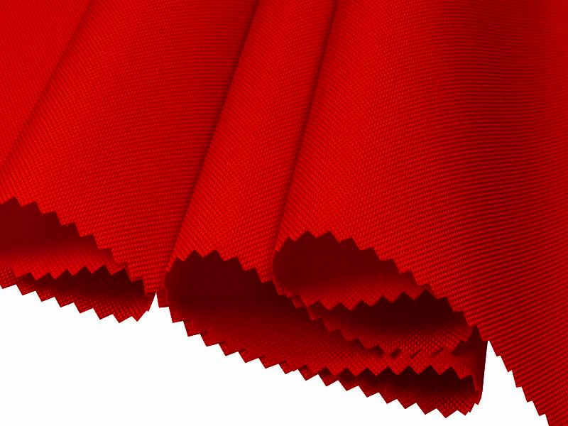 Polyester fabric Oxford 600d pu*2 waterproof (620) red 160 cm