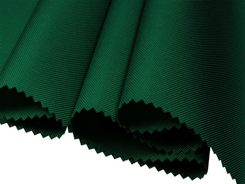 Polyester fabric Oxford 600d pu*2 waterproof (878) green 160 cm