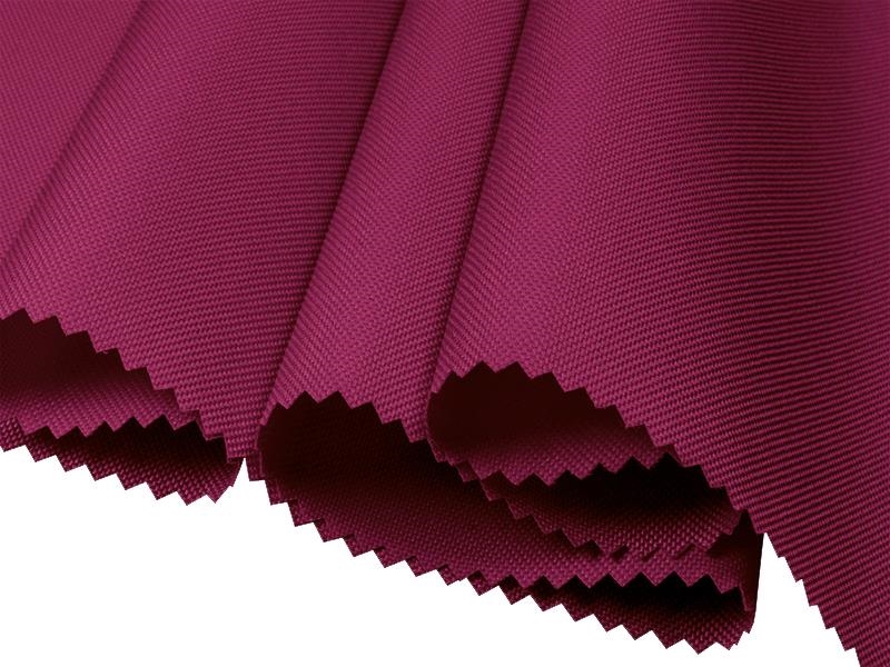 Polyester fabric Oxford 600d pu*2 waterproof (299) amaranthine 160 cm