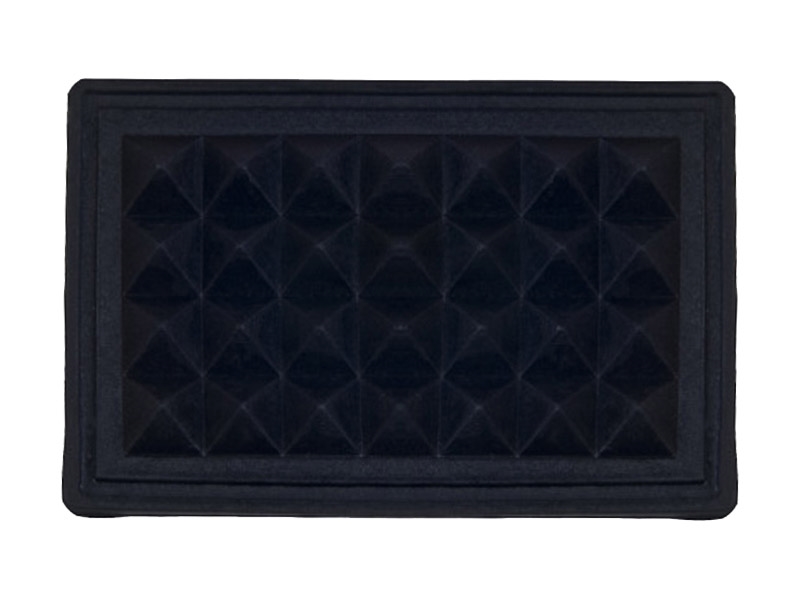 Big luggage foot stand 83/55 mm black 500 pcs