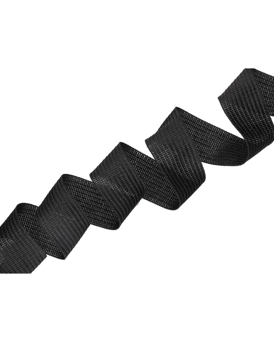 Gestricktes Einfassband soft&nbsp20 mm Schwarz (580)