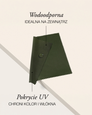 Tkanina poliestrowa Oxford 600D PU*2 UV wodoodporna (305) oliwkowy