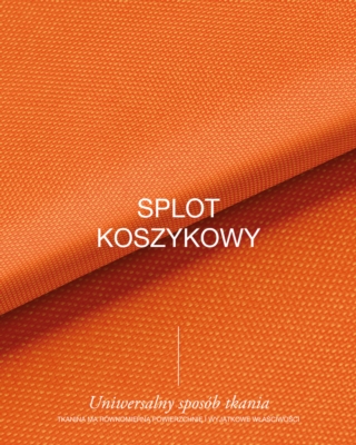 Tkanina poliestrowa Oxford 600D PU*2 UV wodoodporna 523) pomarańczowy