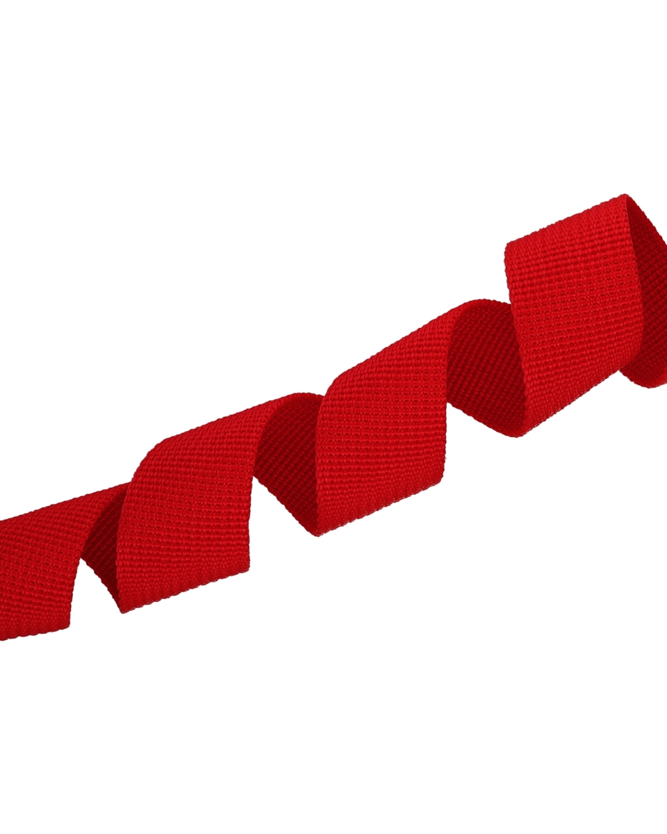 WEBBING TAPE P10 25 MM RED 171 PES  