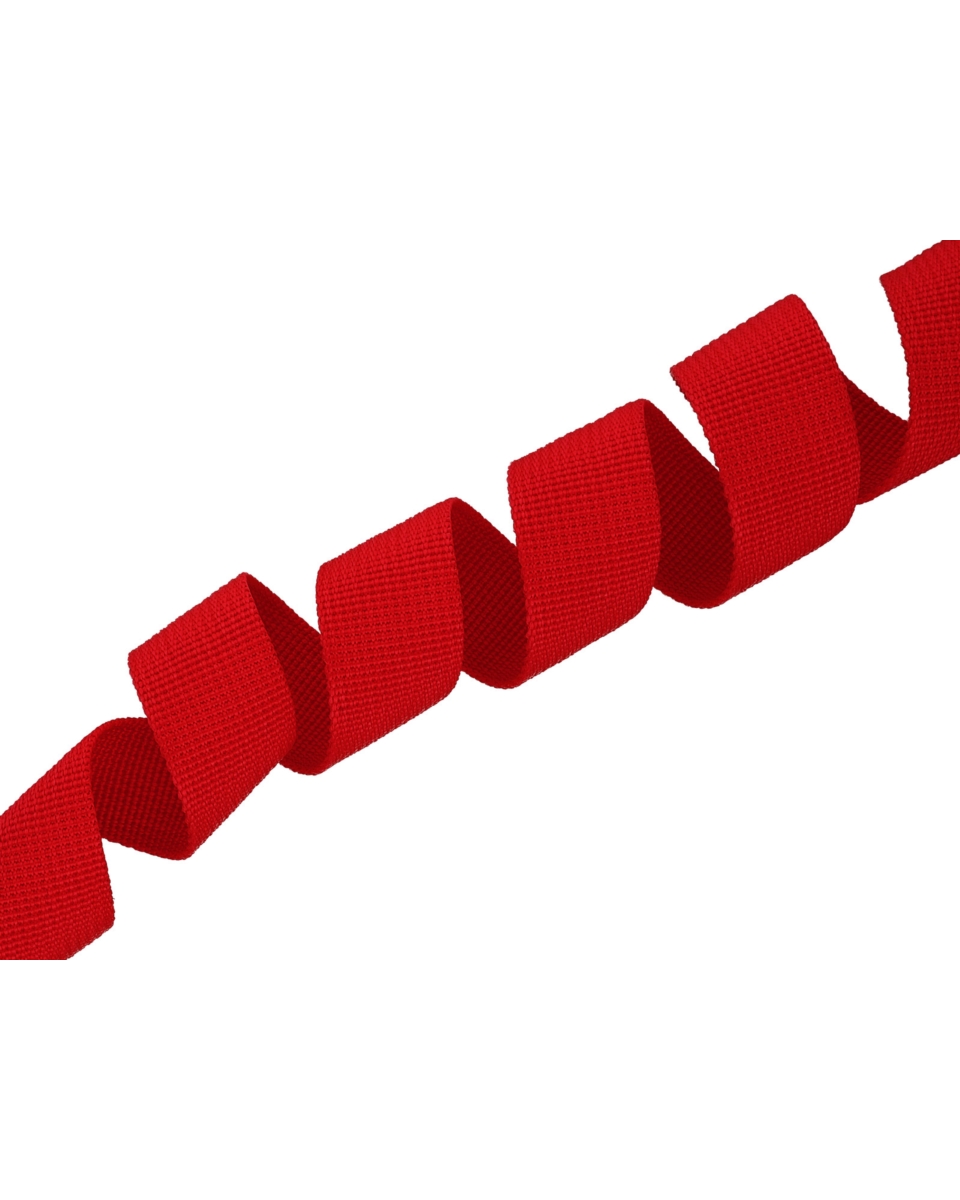 WEBBING TAPE P10 25 MM RED 171 PES  