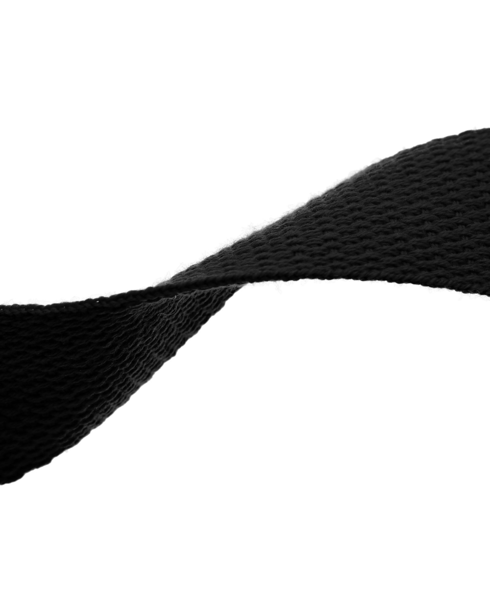Taśma nośna polycotton 1,4 mm czarna (A 580)
