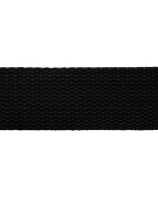 Taśma nośna polycotton 1,4 mm czarna (A 580)