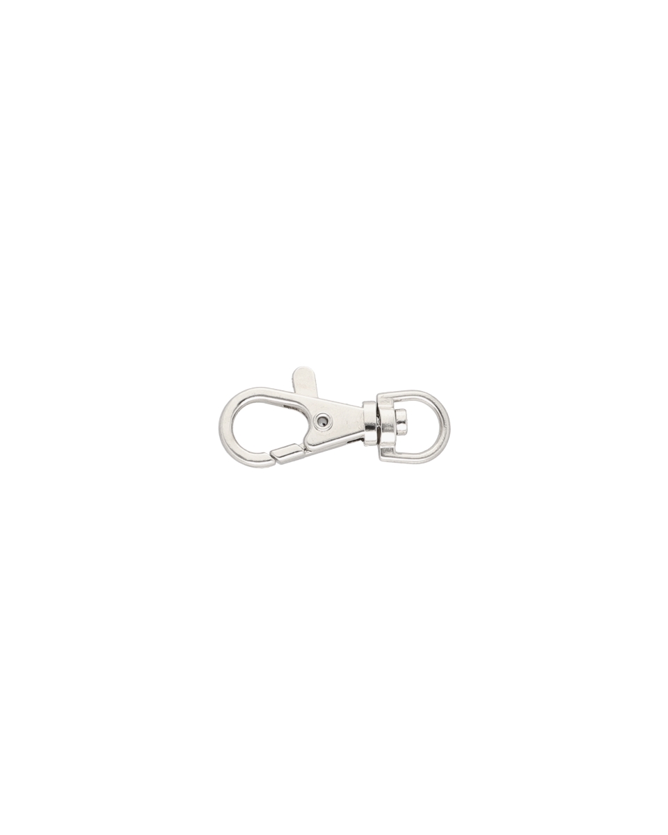 Karabińczyk metalowy 10 mm rybka 4,9g nikiel Karabińczyk metalowy 10 mm rybka 4,9g nikiel