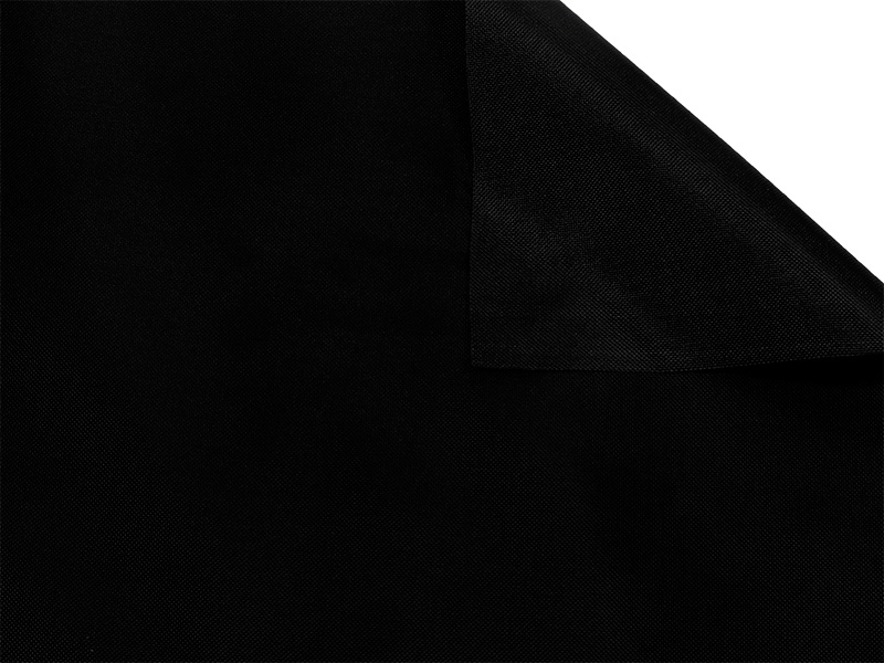 Polyester-stoff Oxford 400d pu-beschichtet wasserdicht (580) schwarz 150 cm 100 lm