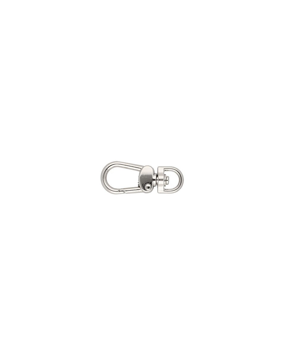 Karabińczyk metalowy  9 mm 0333 nikiel
