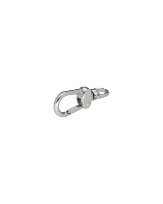 Karabińczyk metalowy  9 mm 0333 nikiel