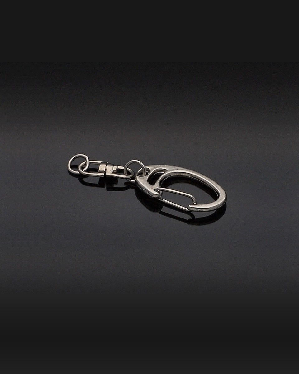 KARABINERHAKEN 6 MM  NICKELGLANZ 100  ST.