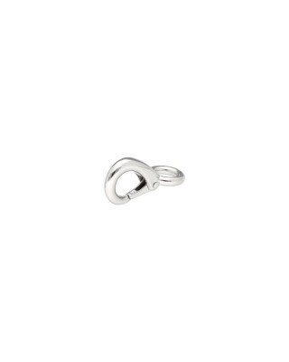 Karabińczyk metalowy 12 mm 0325-0101 nikiel