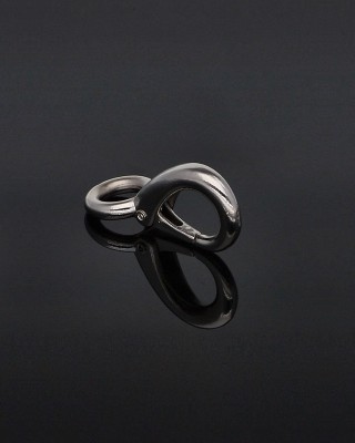 KARABINERHAKEN 12 MM NICKEL 100  ST.