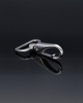 METAL SNAP HOOK RF-175 32 MM ERYK NICKEL 1 PCS