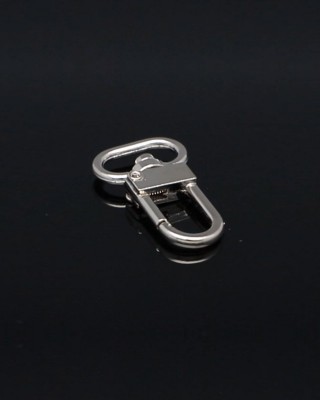 METAL SNAP HOOK 16 MM  MILAN NICKEL 100 PCS