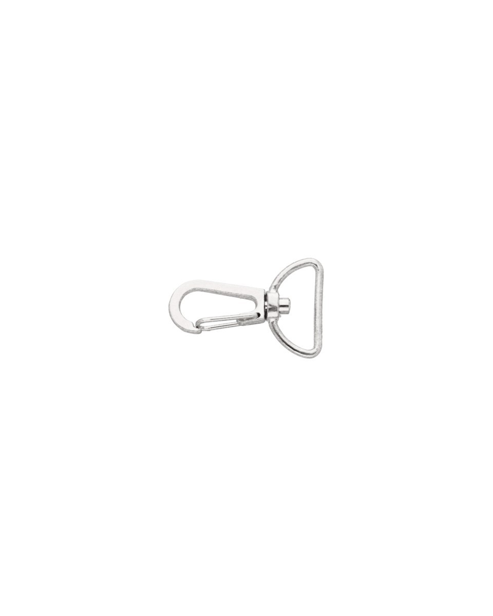 METAL SNAP HOOK 19 MM HIACYNT NICKEL 100  PCS