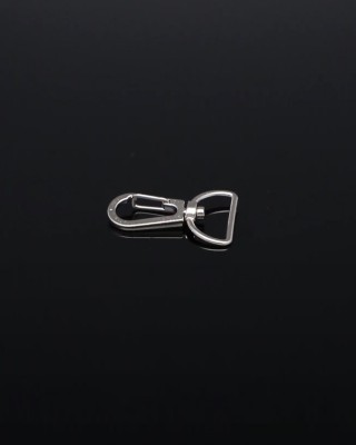 METAL SNAP HOOK 19 MM HIACYNT NICKEL 100  PCS